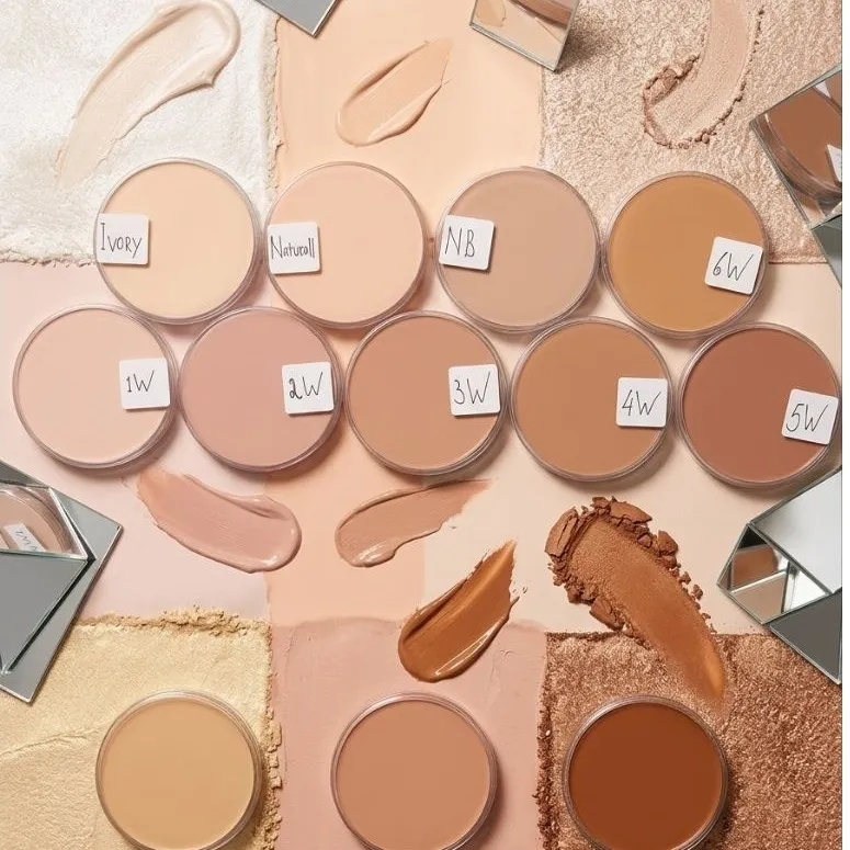 FOUNDATION CREAM PAD FULL COVERAGE  | Waterproof & Tahan Lama, MATTE COVER FOUNDATION, MASTER SHADE FOUNDATION,Foundation Wajah Waterproof Sweatproof Natural Finish Tahan Keringat Untuk Aktivitas Outdoor,Foundation Long Lasting Tahan Air Keringat