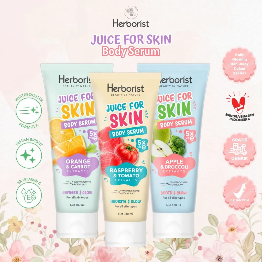 HERBORIST Juice For Skin Body Serum 180ml | 80ml