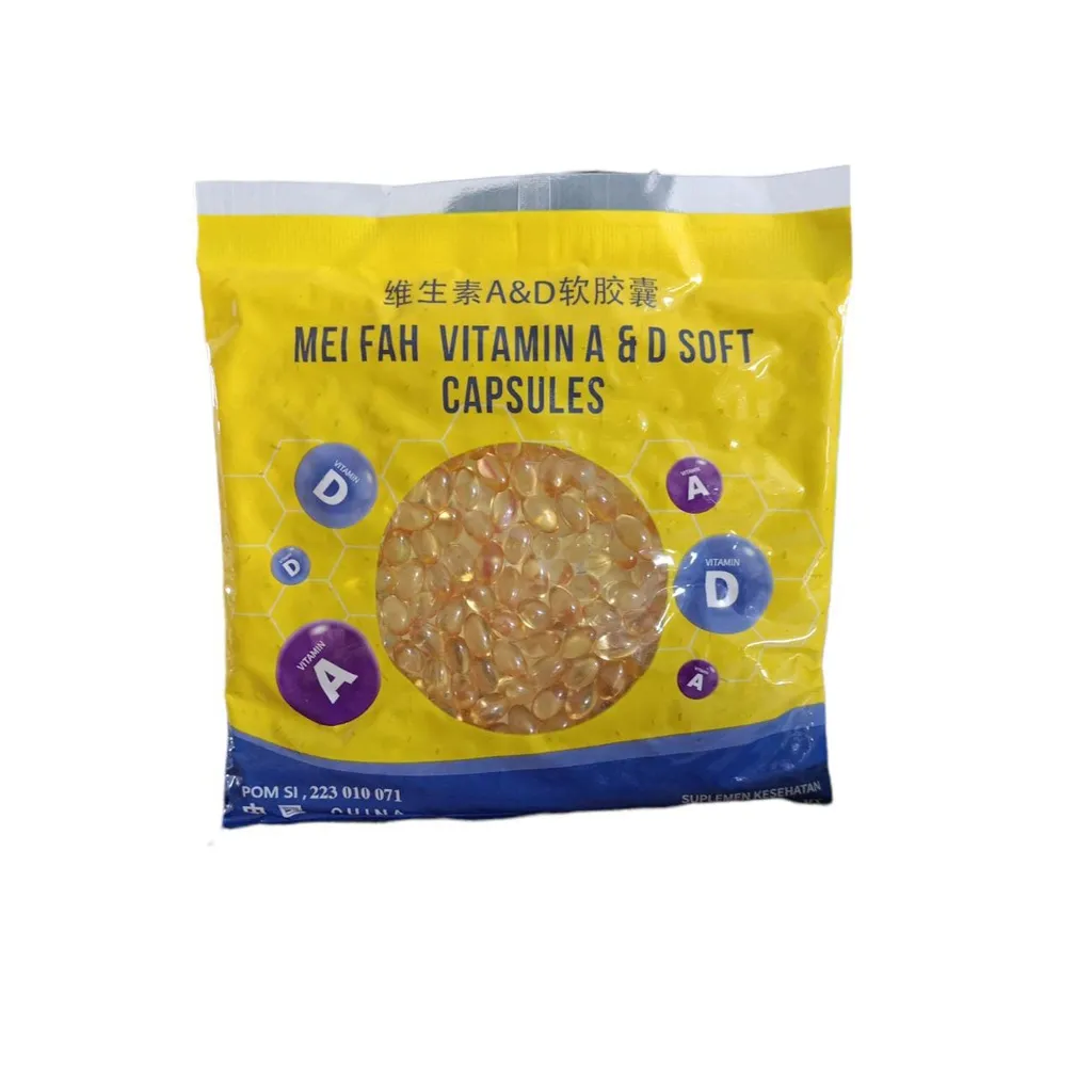 PT SALIM MEIFAH CAPSULE Mei Fah Vitamin A & D Soft kapsul