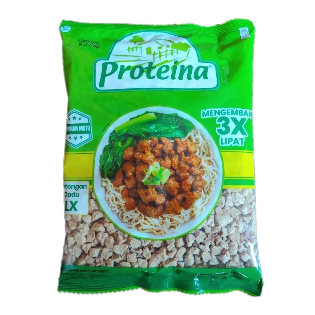 Protena/Proteina LX/Daging Nabati/Daging Vegetarian 250gr/Plant-based Protein