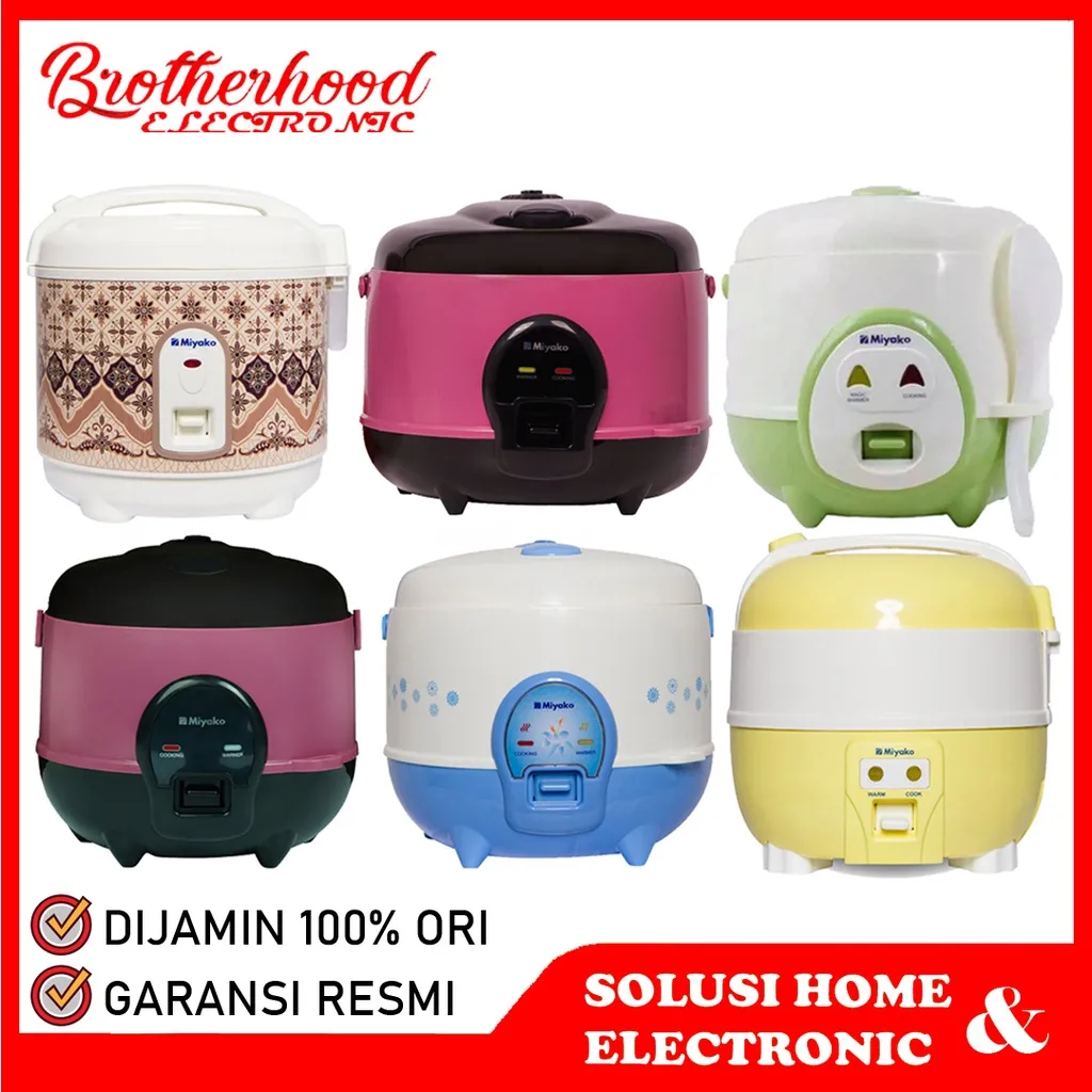 (BISA COD) Magic Com Miyako MCM606 / MCM 609 / MCM 612 - Rice Cooker Miyako PSG607 / PSG 607 / MCM 612 / MCM609 / MCM610 Penanak Nasi