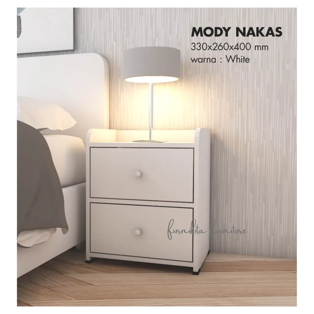 MEJA NAKAS KECIL BED SIDE TABLE LACI SERBAGUNA MEJA SAMPING