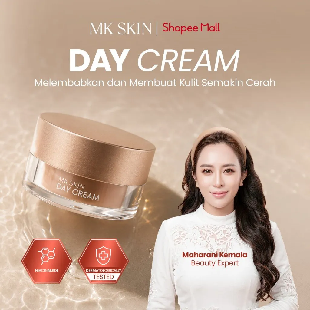 MK SKIN - Day Cream - Membantu Melembabkan dan Melindungi Kulit Semakin Cerah