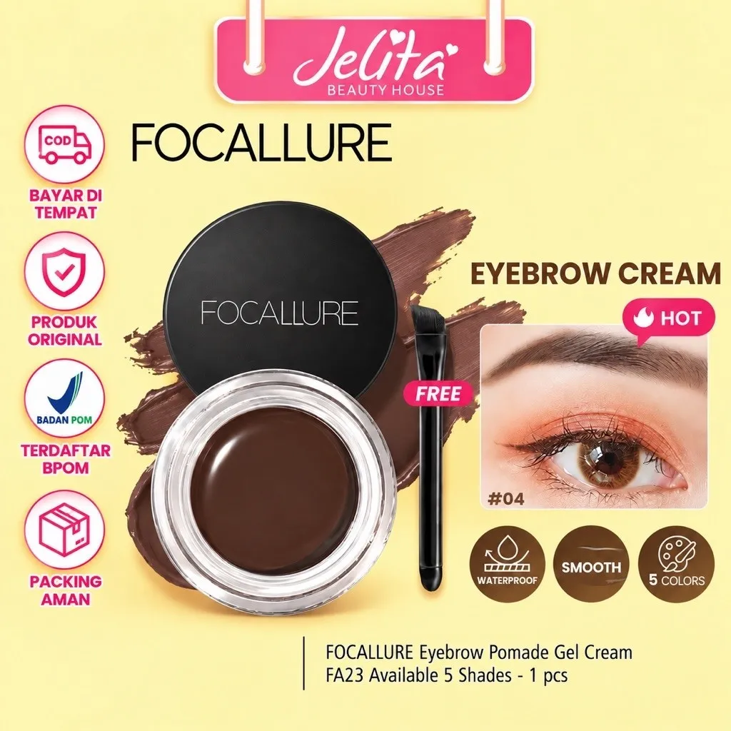 JBH - FOCALLURE Eyebrow Cream Gel Waterproof 4g