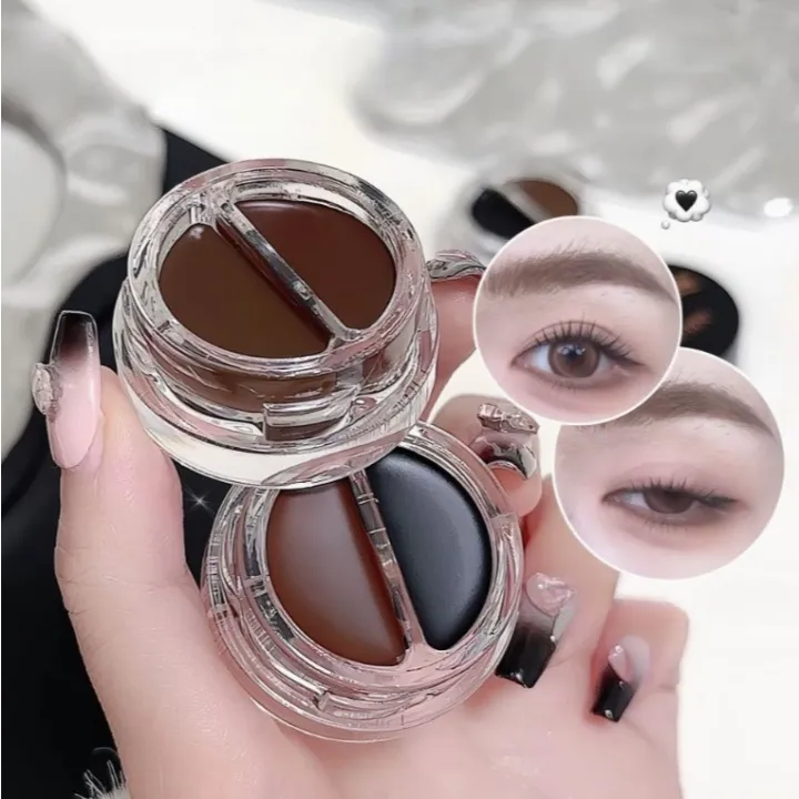 BPOM Eyebrow Gel Waterproof Gel EyeLiner Natural Brow Tahan Lama Smudgeproof 6110 PA001