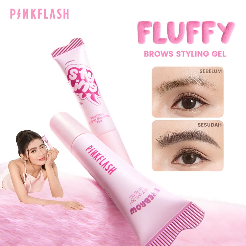 Pinkflash Waterproof Transfer-proof Tinted Feathery Brow Gel