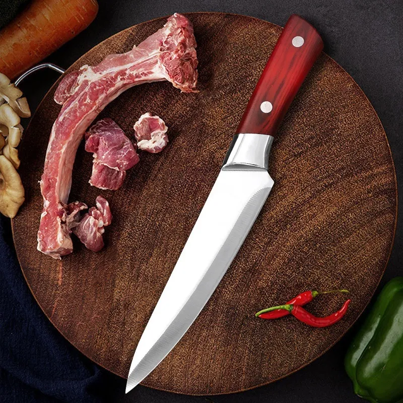 Pisau Dapur Koki Jepang  Pisau Dapur Pengikis Daging / Pisau Buah Super Tajam Chef Knife