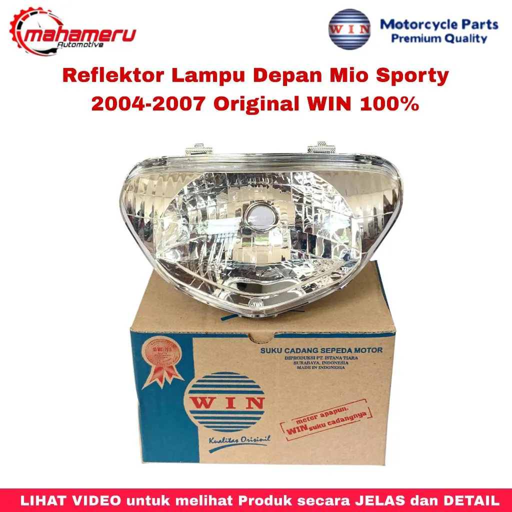 Reflektor Lampu Depan Mio Sporty 2004-2007 Original WIN 100%