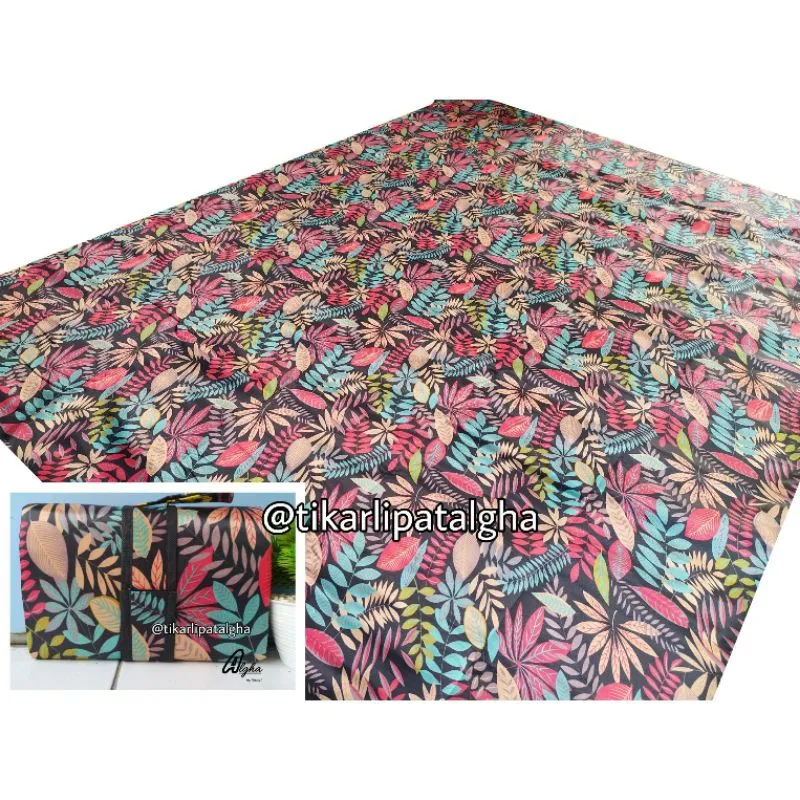 Tikar Lipat Bisa Pilih Motif 200 x 150cm Microsatin tikar lipat piknik