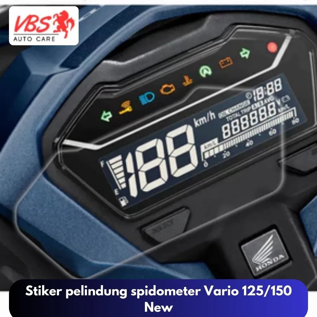 Stiker pelindung spidometer Vario 125/150/160 New – presisi & mudah dipasang