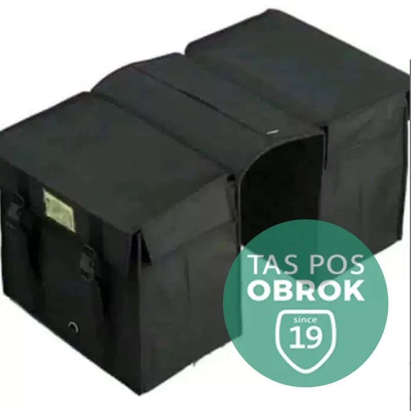 Tas Pos Obrok Kurir Sales Anti Air Tas Box Motor Tas Rengkek Tas Kargo Rengkek Ronjot Bronjong Delivery - Kecil