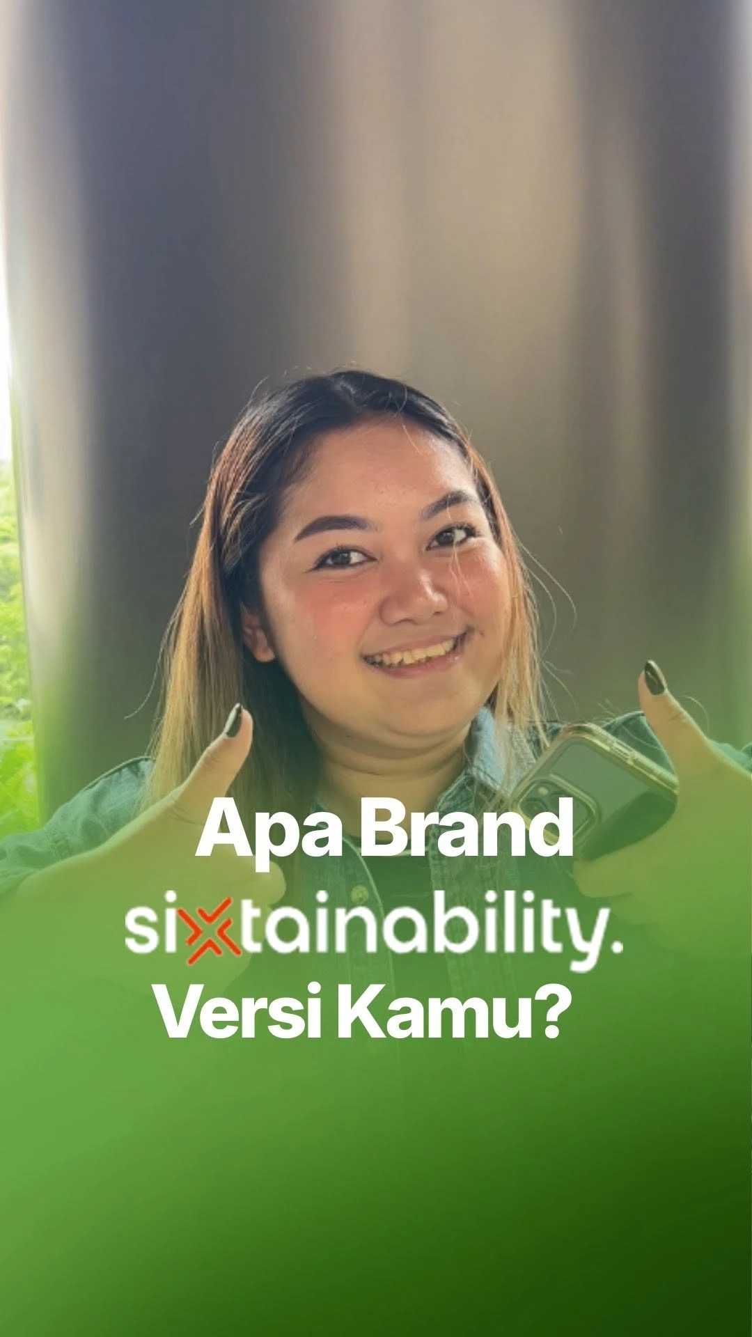 Brand Sixtainability Versi Kamu