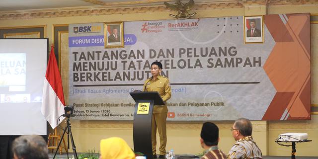 Kemendagri Dorong Kolaborasi Antardaerah dalam Penanganan Pengelolaan Sampah