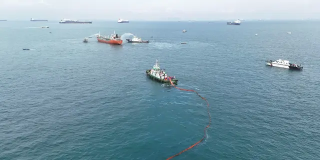 Lindungi Laut, Respons Darurat Tumpahan Minyak Diperkuat