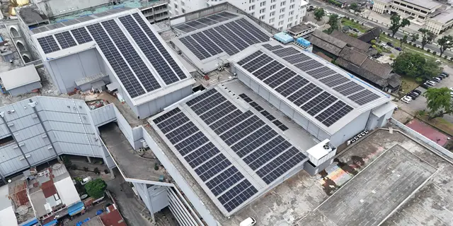 Pakai PLTS Atap, Efisiensi Sun Plaza Medan Capai Rp 130 Juta per Tahun