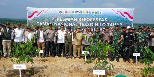 Kemenhut Luncurkan Reforestasi di Taman Nasional Tesso Nilo, Pemulihan Habibat Gajah Sumatera