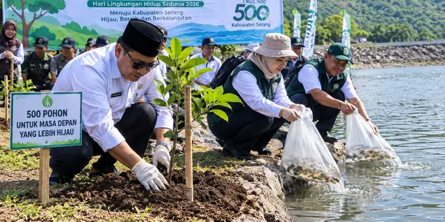Hadapi Perubahan Iklim, Serang Perkuat Konservasi Lingkungan