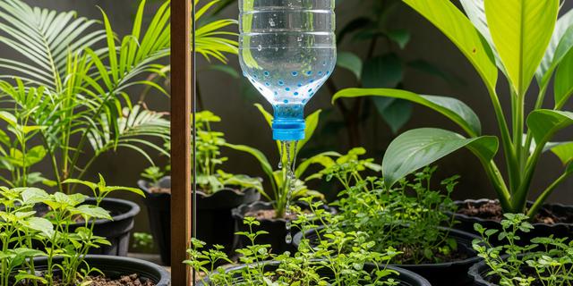 8 Ide Kebun di Halaman dengan Pengairan Otomatis dari Botol Bekas yang Ramah Lingkungan