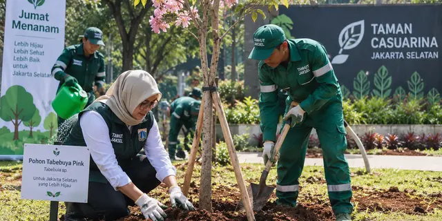 Tekan Polusi, Jaksel Gencarkan Penghijauan