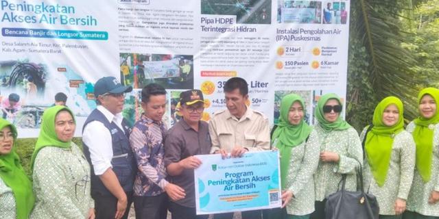 ITB Serahkan Program Penyediaan Air Bersih di Agam Sumbar, Dukung Pemulihan PascaBencana