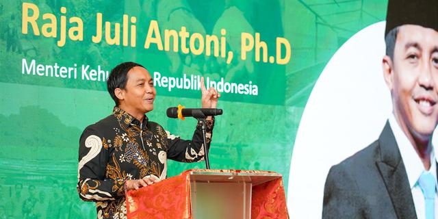 Menhut Raja Ajak Masyarakat Kolaborasi Jaga Lestari Hutan Indonesia, Janji Akan Perluas Akses