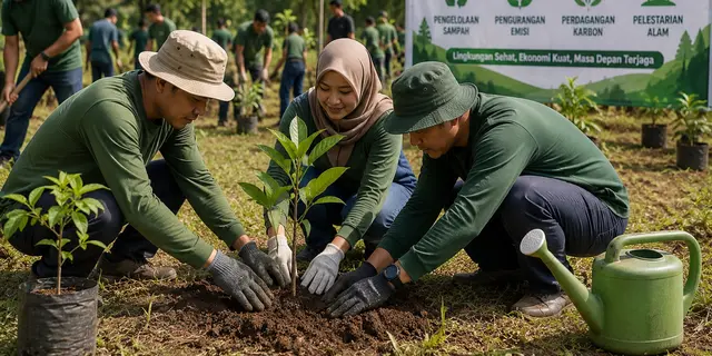 Penghijauan IKN Pulihkan Ekosistem dan Habitat Satwa Kalimantan