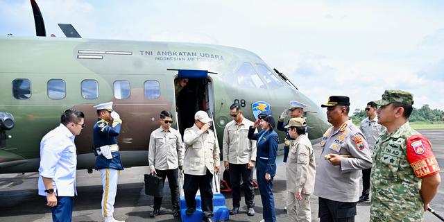 Prabowo Tiba di Jawa Tengah, Tinjau Pengelolaan Sampah hingga Proyek Hilirisasi