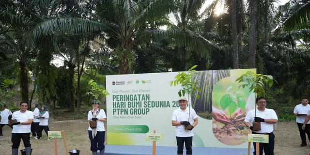 Hari Bumi 2026, Komitmen Jaga Lingkungan dengan Penanaman 50.000 Pohon dari Aceh hingga Kalimantan