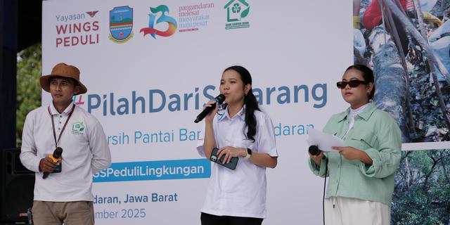 Yayasan WINGS Peduli Perluas Kampanye #PilahDariSekarang di Pangandaran, Kelola 738 Kg Sampah Lewat Aksi Bersih Pantai