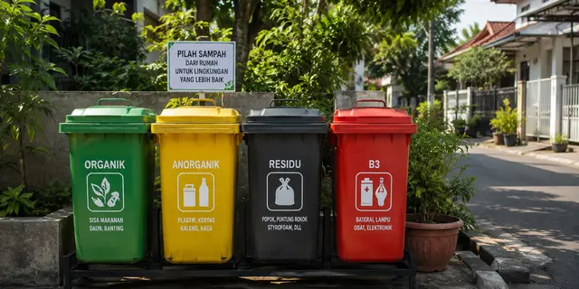 Jakarta Selatan Siapkan Empat Tong Sampah di Tiap RT