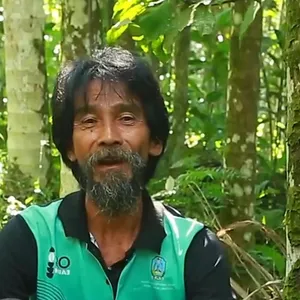 Da'im Tanam 14 Ribu Pohon Pinang Seluas 10 Hektare di Lereng Gunung Lemongan