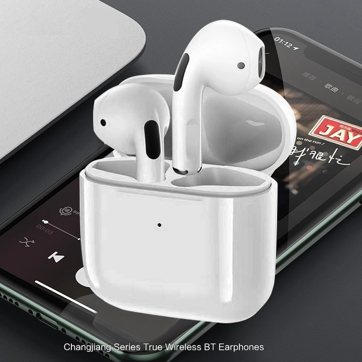 (COD)headset bluetooth TWS Pro4 minibest 100% earphone headset gaming headset all type