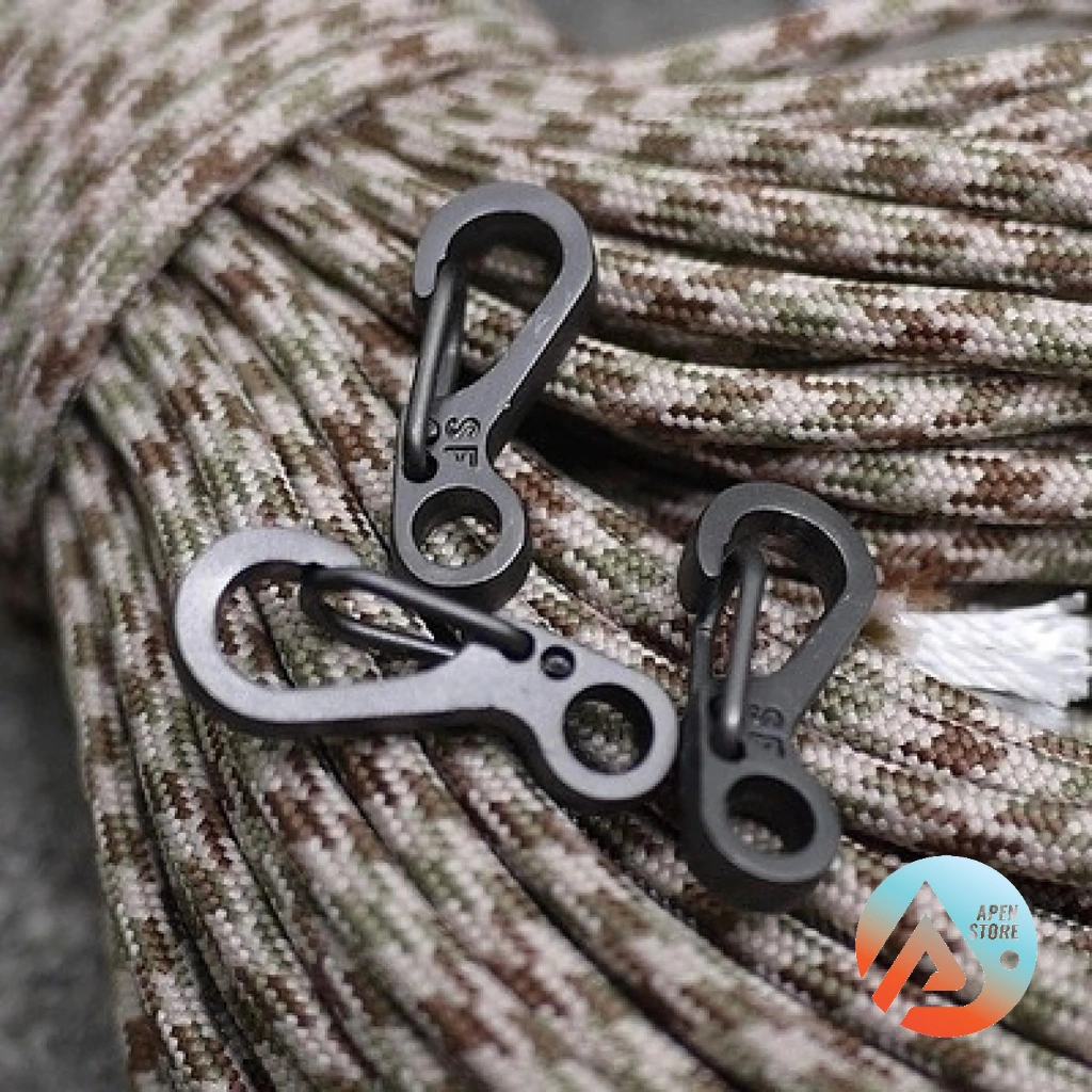APEN Karabiner Mini Keychain Bahan Metal Carabiner Hanging Buckle - SF