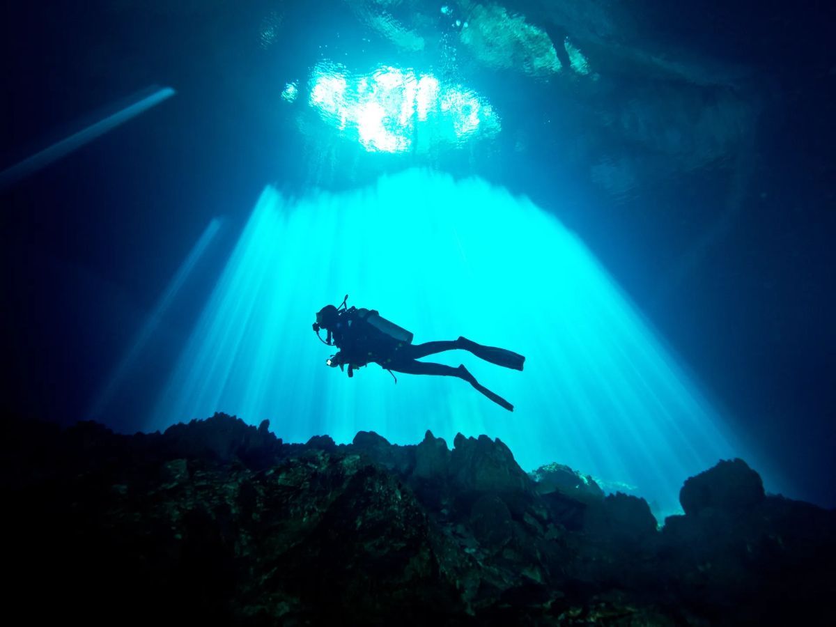 Scientists Discover Hidden Caves and Tunnels Inside the Deepest Underwater Hole in the World