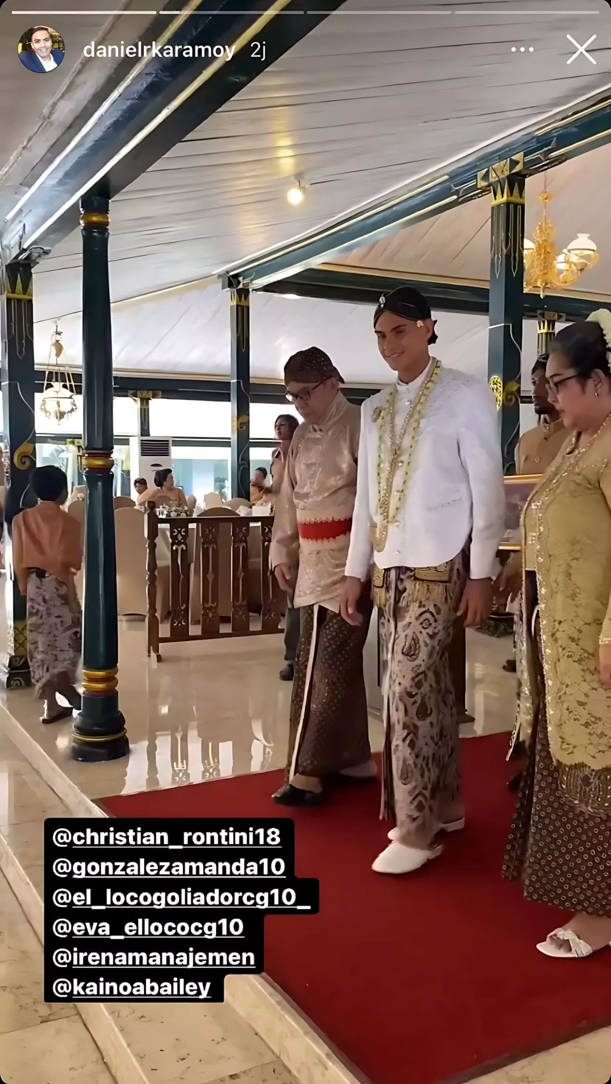 10 Potret Momen Akad Nikah Amanda Gonzales, Putri Christian Gonzales