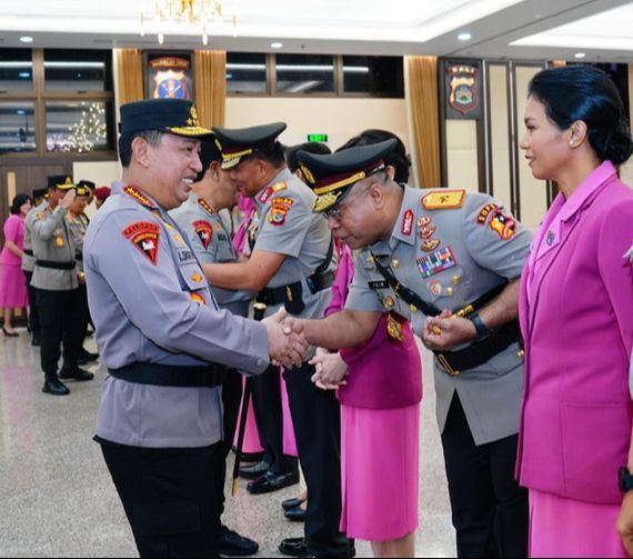 Kapolri Lantik 5 Jenderal Jadi Kapolda, Ini Daftarnya