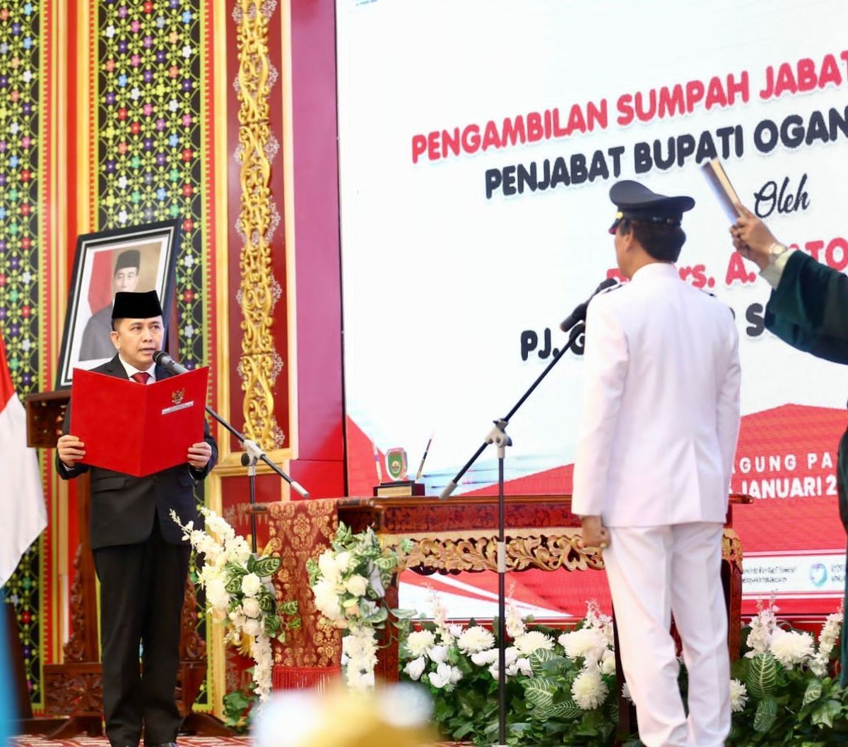 Pj Gubernur Sumsel Agus Fatoni Lantik Ir Asmar Wijaya Sebagai Penjabat