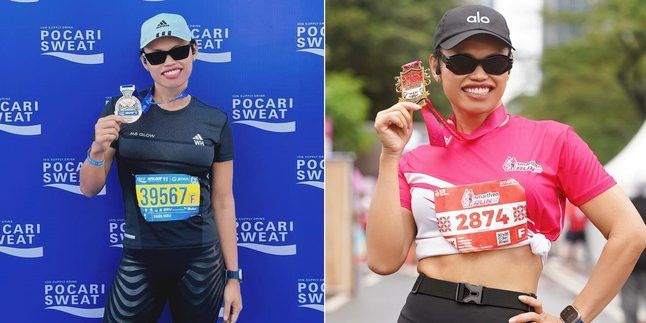 Pakai Cadar Saat Ikut Pengajian, Wanda Hara Juga Ikut Maraton Kategori Female