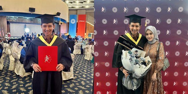 6 Potret Bahagia Chand Kelvin di Momen Wisuda S2 Didampingi Sang Istri Tercinta, Ternyata Lulusan Luar Negeri