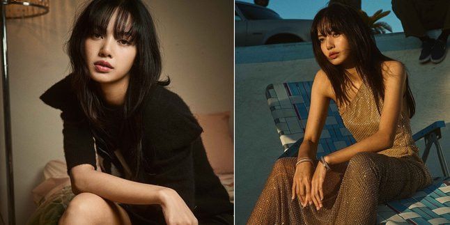 8 Potret Memukau Lisa BLACKPINK di Cover ELLE USA, Tampil Cantik dengan Pose Keren di Atas Motor dan Dress Transparan