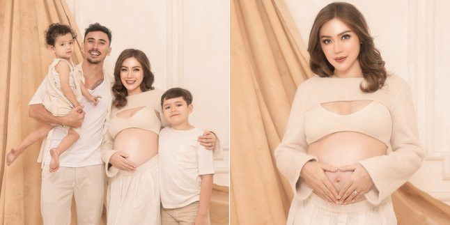 Maternity Shoot Jessica Iskandar di Kehamilan Ketiga, Cantik dan Anggun pamerkan Baby Bump