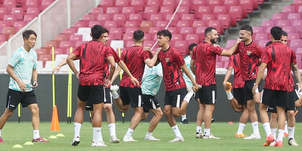 Inilah Jersey Latihan yang Baru Timnas Indonesia