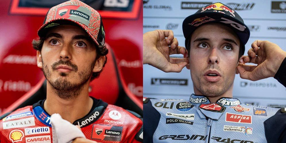 Pecco Bagnaia dan Alex Marquez berdiskusi empat mata soal insiden MotoGP Aragon tanpa kehadiran kamera dan pendamping