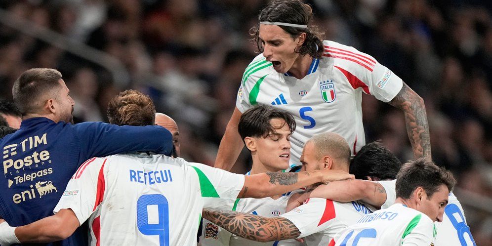 Pertandingan antara Prancis dan Italia berakhir dengan skor 1-3.