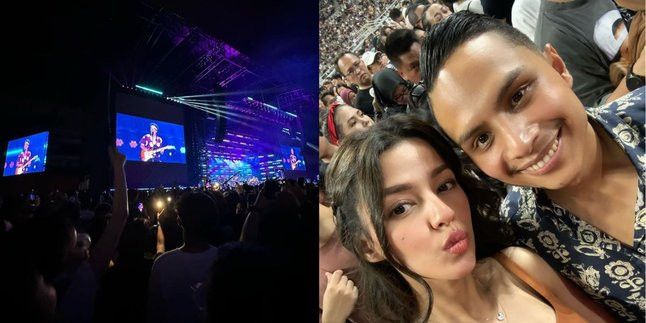 8 Foto Romantis Susan Sameh dan Khalid Atamimi Setelah Menikah, Menikmati Konser Bruno Mars Bersama