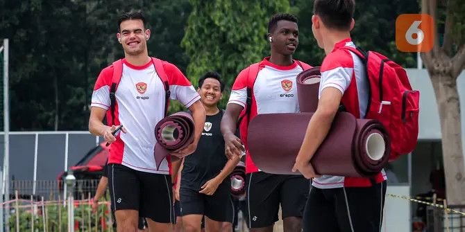 FOTO: Semangat Timnas Indonesia U-20 Matangkan Persiapan Jelang Kualifikasi Piala Asia U-20 2025