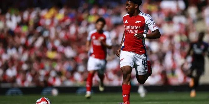 Pemain Muda Arsenal ini Mendapat Pujian dari Arteta karena Keberaniannya Meladeni Cekcok Erling Haaland