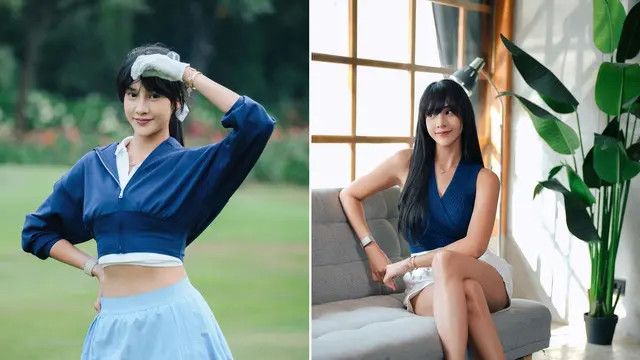 Potret Anya Geraldine dengan Model Rambut Berponi Mirip Karakter Anime, Bikin Salfok