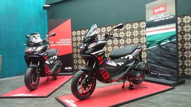 Penampakan Skuter Aprilia SR-GT 200 Replica, Harganya Lebih Murah dari X-Max