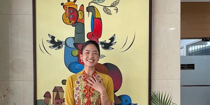 Deretan Artis Cantik dan Memesona Kenakan Kebaya Bordir Modern dan Elegan